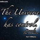 The Universe Has Control