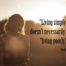 Living Simply