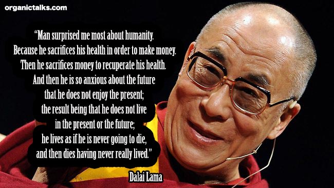 Someone Asked The Dalai Lama What Surprises Him Most, His Response Was